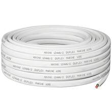 10 Gauge Marine Wire,10 AWG 30ft Duplex Marine Grade Wire Tinned Copper Oxygen-Insulated Red& Black Electrical Cable For Boat/Automotive/RV/Camper/Trailer - 12 Gauge - 查看 4