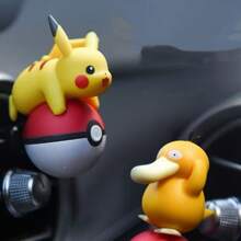 pokemon 1 Stück Pokémon Ball, Pikachu & Koda Ente Auto Aromatherapie Belüftung Aromatherapie Auto Zubehör, lassen Sie Ihr Auto die Luft frisch und duftend halten. Kann selbst verwendet oder an Freunde verschenkt werden.
