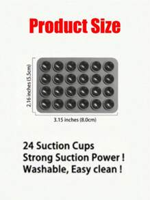 1 pieza- Soporte de teléfono móvil de silicona con ventosa, montaje adhesivo universal, accesorio de silicona multifuncional creativo, adecuado para varios teléfonos móviles, proporcionando estabilidad para videos y selfies