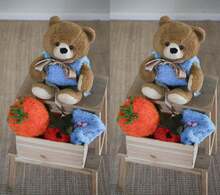 KECHE Fluffy Bulky Yarn – Super Soft Chunky Fuzzy Blanket Weight # 5 Yarn For Knitting Crocheting Crafting 3.5 Oz (100 Gr) 98 Yds (90 M) - Grass - Camel - View 6