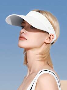 GOLOVEJOY 1 件女士简约优雅透气防晒遮阳帽，户外网球太阳帽，时尚灰色棒球帽，遮阳，运动帽