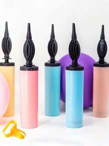 1/3/5pcs Knotter/Pump/Glue Point/Balloon Chain/Pink Ribbon, Suitable For Balloon Decoration,Balloon Accessories