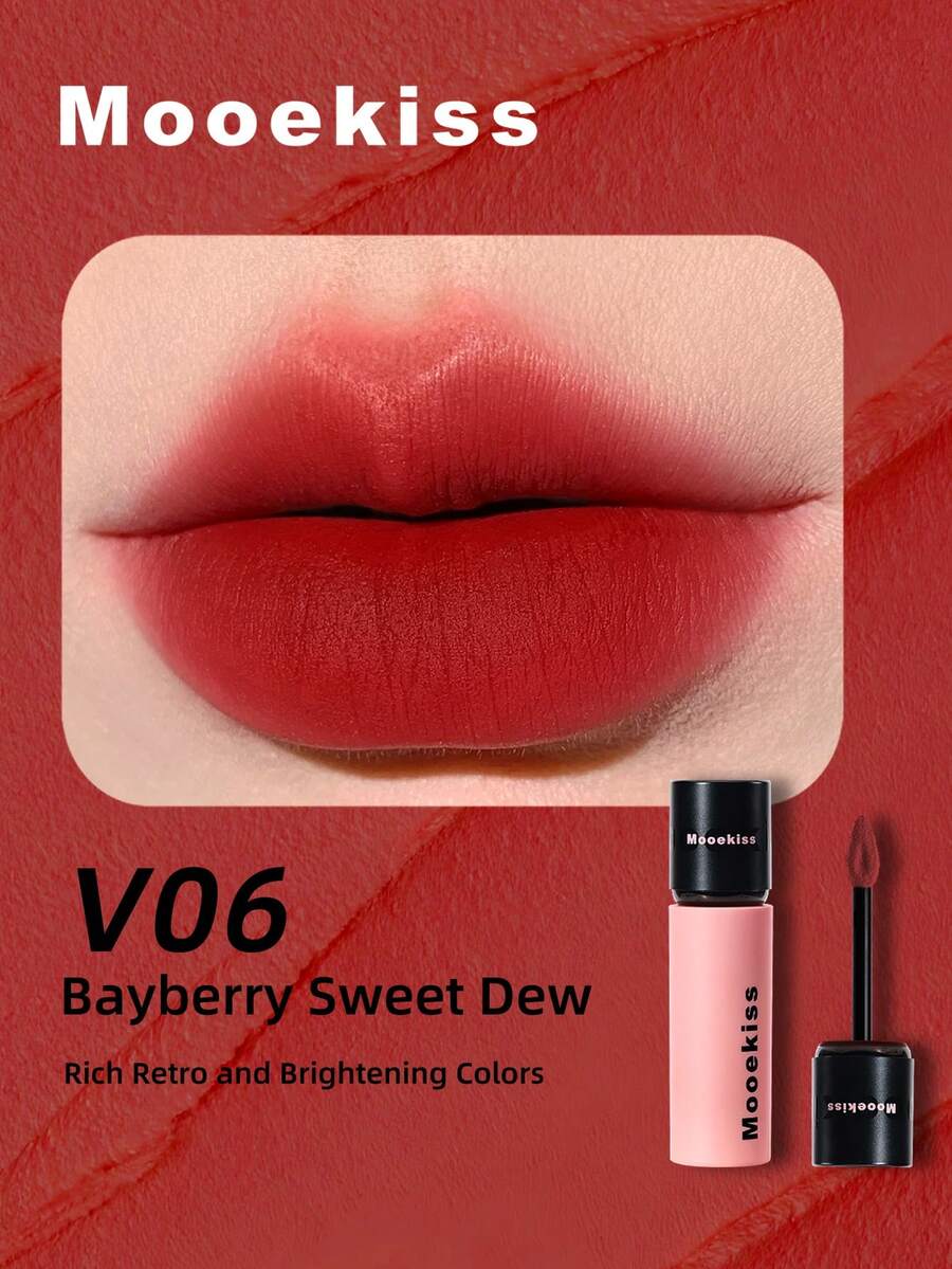 Mooekiss 润唇膏 V06 桑葚甜露，浓郁复古光泽色