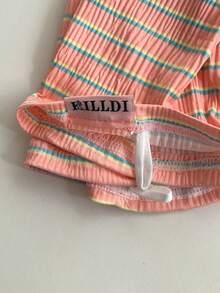 1 双女士条纹冰丝防紫外线袖套，宽松版型，适合驾驶、骑行、防晒、夏季