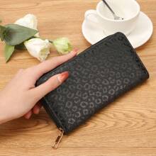 2025 Spring & Summer New Sequin Wristlet Women Wallet, Korean Fashion Casual Long Clutch Purse