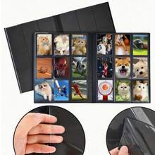 9-Pocket Trading Card Binder, Suitable For TCG, MTG, Soccer, Basketball, Football And Baseball Cards - 20 Pages, Holds Up To 360 Cards - Red - View 7