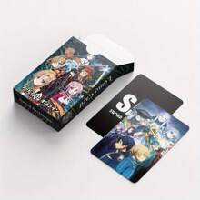 92pcs Anime Cards (60 Cards + 32 Stickers), Japanese 2D Photo Cards, Double-Sided Color Printing, Collectible Card, Coated Paper, Printed Cards, 14+, Summer, Back To School Season, High-Quality - Birthday Gift - Christmas Gift - Easter Gift - Valentine's Day Gift - Perfect Gift