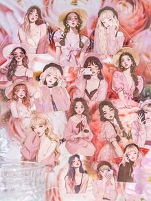 CANDY POETRY 1 包 30 张人物主题贴纸，适用于子弹日记、创意装饰贴纸、DIY 工艺材料、礼物、个性化剪贴簿、学校用品、返校 - 紅色 - 查看 5