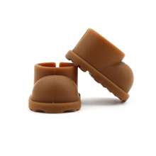 Labubuo Doll Clothes Doll Can Wear Silicone Rain Boots And Rain Boots,Suitable For 1st And 2nd Generation Doll Shoe Accessories Rabubu Cloth Generation Shoes