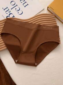 3 pièces de culottes sans couture à taille moyenne, couleur maillot, qui soulèvent les fesses, haute élasticité, confortable et respirante. Sous-vêtements de maintien pour femmes offrant un ventre plat.