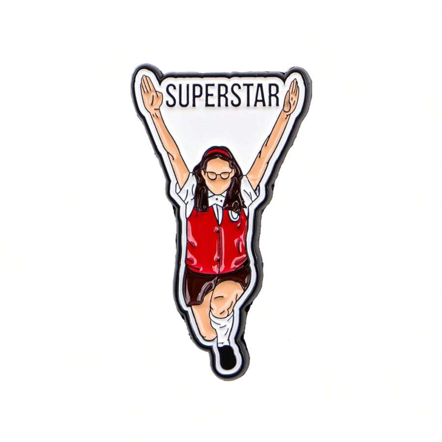 Ghim ve áo tráng men huy hiệu trên ba lô trâm cài quần áo quà tặng trang sức phụ kiện thời trang - NR11923 - Xem 1