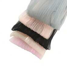 2件/双夏季遮阳袖套女士蕾丝网眼手套薄款开车防紫外线臂套冰袖 - 彩色 - 查看 7