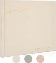 Beautiful Wedding Guest Book Your Wedding Reception - Simply Elegant Guestbook To Sign In And Add Photos - The Shower Guest Book The Special Day