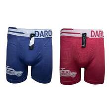 Bóxer Jumbo Para Hombre De Microfibra - Multicolor - Ver 5