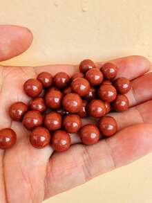 [200/600/1000 件] 户外弹弓 8 毫米粘土弹丸，户外射击配件，适合作为生日或节日礼物送给朋友和家人 - 紅色 - 查看 3