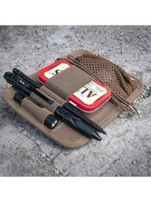 Hook Loop Panel Bags Insert Modular Hunting Accessories Equipment Inner Separation Holder Pouch Utility EDC Tool Organizer Board