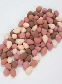 1/5/10/15/30 piezas Esponja de maquillaje mini, de uso dual seco/húmedo, de estilos aleatorios, adecuada para aplicación de maquillaje y camuflaje, portátil, excelente para regalos de Navidad y Año Nuevo, maquillaje, barato, decoración de habitación, tocador, viaje, dormitorio, accesorios de maquillaje, borla, difuminador de maquillaje, borla de polvo, esponja de maquillaje