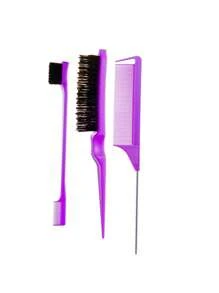 5pcs/Square Transparent Cartoon Children's Comb, Smooth Comb, Home Hairdressing Comb, Scalp Massage Comb, Bubble Ball Plastic Comb, Hairdressing Tip Tail Comb, Three Rows Comb, Double Headed Comb Design, Brush, Eyebrow Pen, Makeup Disc Hair Cover (6.8 Oz/200ml) Continuous Fine Mist Spray Bottle ,Hair Accessoires, Hair Accessories, Claw Clips