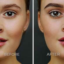 MENELA Eyebrow Henna Tint - Dark Brown Henna Brow Tint With Bamboo Extract For Long-Lasting, Bold Brows - 2.5g Powder &Amp; 15ml Fixer - Eyebrow Tinting Kit For Women - Medium Brown - 查看 4