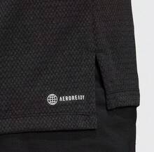 Adidas 男子跑步訓練寬鬆透氣速乾休閒運動T卹 - 黑色 - 查看 6