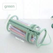 Standable Pencil Case, Large Capacity, Multi-Functional. For Students, Simple & Nice-Looking, Handy For Exams.