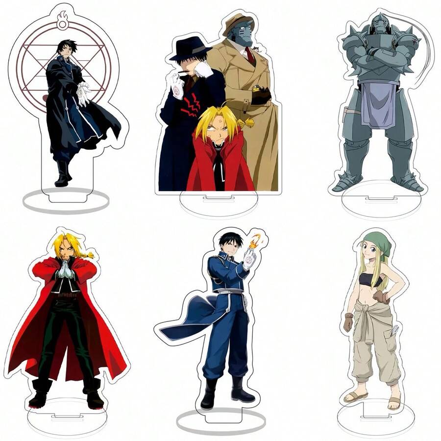 1 件动漫亚克力支架周边产品 - 可动人偶展示、桌面和家居装饰小雕像，是送给朋友的完美生日礼物。动漫亚克力展台 - 可动人偶展示、桌面和家居装饰 - 彩色 - 查看 1