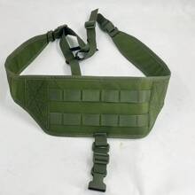 Tactical MOLLE Chest Platform Universal Chest Mounting Harness Adjustable Concealed Carry Fit Left & Right Shoulder ﻿