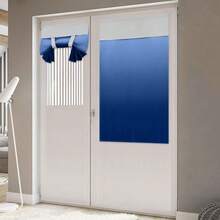Gradient Color Blackout Curtains Purple Ombre Thermal Insulated Light Blocking Room Darkening Grommet Window Drapes For Living Room Bedroom - Blue and Greyish White - View 8