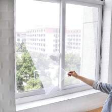 Insect Screen Window, Easy Install Self-Adhesive Mosquito Net Kit With Cuttable Mesh Curtains - Home Insect Repellent Screen Replacement Corners DIY Easy Install Self-Adhesive Mosquito Net Kit - Home Insect Screen Window Mesh With Replacement Corners, Other Material [Self-Adhesive Window Net White] 1 Roll, Window Screen Self-Adhesive, Adjustable Mesh Screens, Freely DIY Windows Net With Hook & Loop, Quick Installation, White, Keep Bugs Out