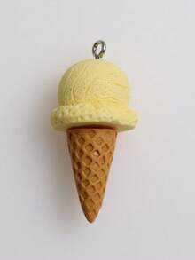 6pcs/Pack Resin Imitation Cute Ice Cream Pendant For DIY Earrings, Necklace, Keychain, Wholesale Jewelry Components - Various Styles - View 31