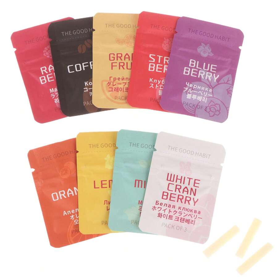 3Pcs/Bag Quit Smoking Smokeless Preferred Infused Essential Oil Flavors Aromatherapy Aromaterapi Artifact Device Replace Stick - Multicolor - View 1