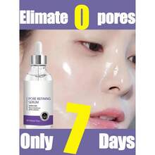 Suero para reducir los poros, eliminar los poros grandes, apretar y reparar los poros faciales, esencia minimizadora de poros para el cuidado de la piel y la belleza, que deja la piel firme - 1 pieza - Ver 2