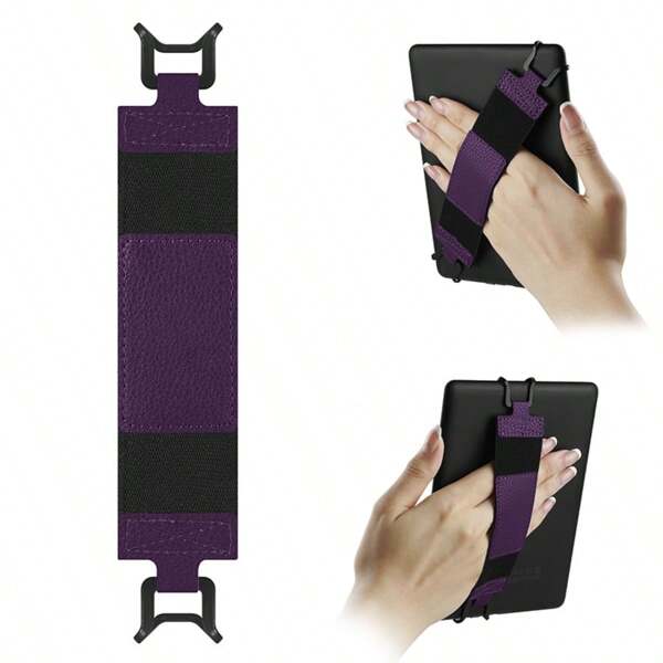 Secure Hand Strap For Kindle And E-Reader- Finger Grip Holder For 6'-6.8-7" Kindle Paperwhite/Kobo Clara/BQ/Toline Shine/ Vision/Pocketbook/ E-Book Tablet- High Elasticity