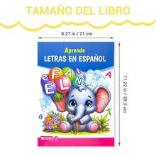 16 Page Spanish Word And Digit Handwriting Exercise Book To Improve Children's Pen Control And Hand Eye Coordination Skills, A Gift For Preschool Education - Multicolor - View 8