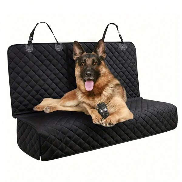 Funda impermeable y resistente para asiento de coche de mascota, fácil de limpiar, se ajusta al asiento trasero, protege del pelo y la suciedad de la mascota, para coches, camiones y SUV