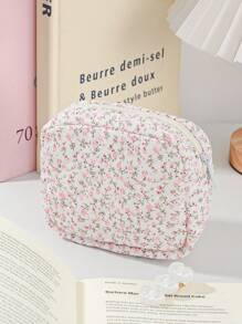 1 Peça Bolsa de Armazenamento Mini com Estampa Fofa e Doce com Zíper para Maquiagem, Viagem, Armazenamento, Cosméticos, Moedas Soltas, Armazenamento de Batom, Absorventes, Armazenamento Diverso, Cartões, Armazenamento de Cabelo, Vários Presentes de Feriado, Essenciais de Viagem, Férias, Suprimentos de Armazenamento e Organização de Volta às Aulas, como Presente para Amigos, Esposa, Dia dos Namorados, Bolsa de Verão Escolar, Bolsa de Viagem para Mulheres, Necessaire de Maquiagem para Viagem