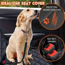 Cojín para asiento de coche para mascotas de gran resistencia, hamaca para viajes de perros, alfombra para asiento elevador de mascotas