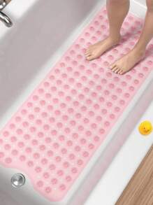 Durable PVC Shower Stall Mat - Wave Pattern Non-Slip Bathtub Foot Mat With Suction Cups, Quick Draining, For Inside Shower, Tub Interior, Provides Secure Grip, Bathroom Mildew Resistant Floor Pad,Bathroom Accessories, Household Essentials, Back To School Supplies, Christmas Gifts - Multicolor - View 2