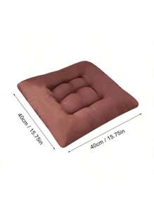 Square Chair Soft Pad Thicker Seat Cushion For Dining Patio Home Office Indoor Outdoor Garden Sofa Buttocks Cushion With Strap