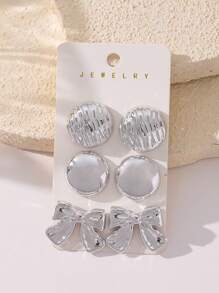 Ensemble de boucles d'oreilles de style de luxe, populaire style d'étoile européen et américain