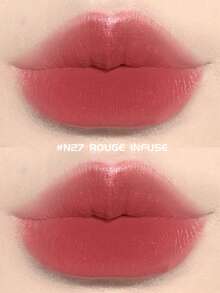 Givenchy Le Rouge Sheer Velvet，模糊哑光，鲜艳色彩 #N27 #N37 0.12 盎司/3.4 克 - [主推爆款]粉絲絨N27霧豆沙 - 查看 8