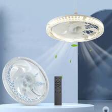 1 peça, 50 W, luz de ventilador de teto inteligente para sala de estar, controle remoto, luz de ventilador LED tricolor regulável, soquete E27, luz de ventilador de teto moderno para quarto, 30 cm-11,81 polegadas, tampa de PC de diamante de plástico ABS, luz de ventilador LED de superfície montada, adequada para sala de jantar, mesa de cozinha, fácil de instalar, AC85-265V