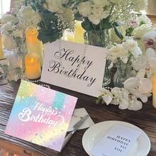 20pcs Rainbow Party Napkins, Macaron Happy Birthday Party Supplies Disposable Paper Towels, Holiday Gifts, Indoor Outdoor Home Decor For Living Room, Bedroom, Graduation, Wedding, Spring - Multicolor - View 4