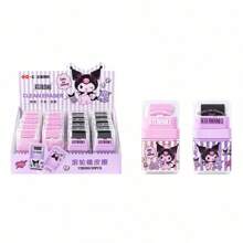 Sanrio 1pc Sanrio Family Cartoon Design Rubber Stamp, Cute Creative Eraser For Students