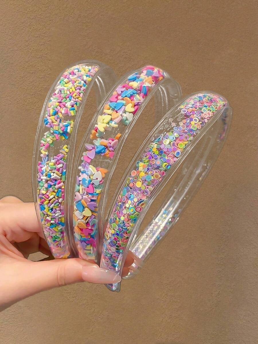 3件套女孩甜美沙发头带，简单百搭，可爱日常头带