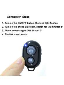 1pc Wireless Selfie Stick With Remote Shutter Control For Android / IOS, Selfie Gadgets