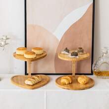 1 Piece Minimalist Wooden Kitchen & Home Storage Tray - Coffee Brown - View 11