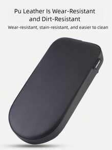 TOSUOD TOSUOD 1pc Fit Comfortable PU Bicycle Backseat Cushion, Easy To Install, Leather, With Durable Stitched Edges For Enhanced Riding Experience For Men & Women, Bike Seat