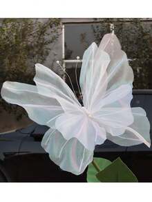 50cm大号蝴蝶形摆件 蝴蝶摆件 手工工艺 丝蝴蝶摆件 生日摆件 节庆摆件 婚礼摆件 精美装饰品 - 彩色 - 查看 13