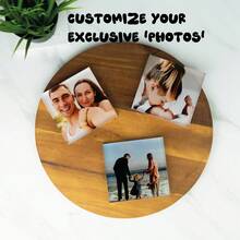 1pc Customized Photo Brick, Personalized Glass Effect Acrylic Material, Can Print Your Own Photo, Customized Gift Suitable For Wedding, Anniversary, Birthday, Christmas, Father's Day, Mother's Day - Multicolor - View 5